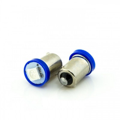 Світлодіодна лампа 14101 T4W (BA9s)1SMD 5050 синій 16L