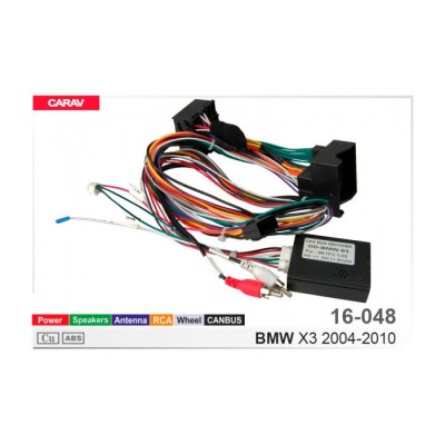 Перехідник для магнітол 9″, 10.1″ BMW X3 Carav 16-048