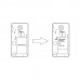 Модуль для бездротової зарядки ACV 240000-25-04 Inbay для Samsung Galaxy S5 (установка під кришку)