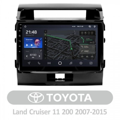 Штатна магнітола AMS T1010 3+32 Gb Toyota Land Cruiser 11 200 2007-2015 10″