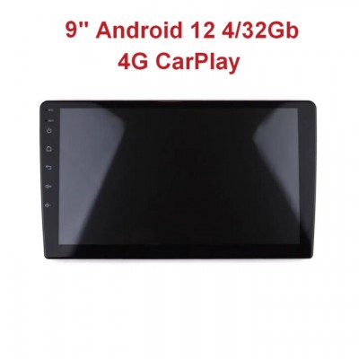 Монітор для штатної магнітоли 9″ Android 12 4/32Gb 4G CarPlay