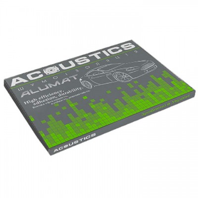 Віброізоляція Acoustics Alumat 2,2 500х700мм