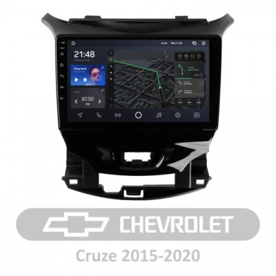 Штатная магнитола AMS T910 3+32 Gb Chevrolet Cruze 2 2015-2020 9″