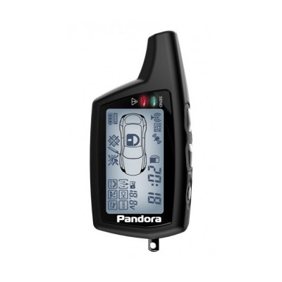Брелок Pandora LCD D-079 black