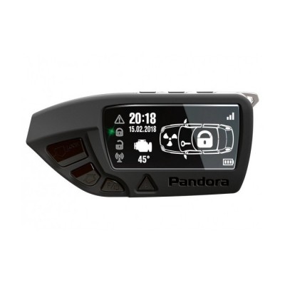 Брелок Pandora LCD D-670 black