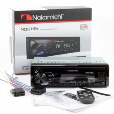 Автомагнітола Nakamichi NQ611BR с модулем Bluetooth