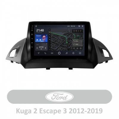 Штатна магнітола AMS T910 3+32 Gb Ford Kuga 2 Escape 3 2012-2019 9″ (A)