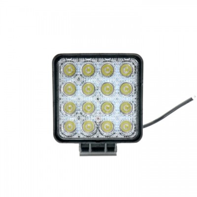 Квадратна світлодіодна LED фара ближнього світла Cyclon WL-108 48W EP16 SP SW