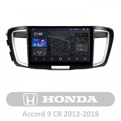 Штатна магнітола AMS T1010 3+32 Gb Honda Accord 9 CR 2012-2018 10″