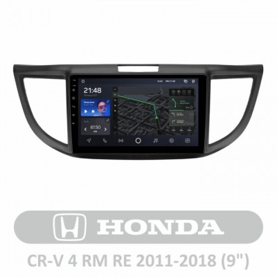 Штатна магнітола AMS T910 3+32 Gb Honda CR-V CRV 4 RM RE (9 inch) 2011-2018 (A) 9″