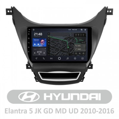 Штатна магнітола AMS T910 6+128 Gb Hyundai Elantra 5 JK GD MD UD 2010-2016 9″