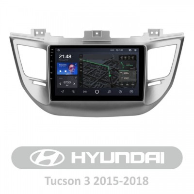 Штатна магнітола AMS T910 3+32 Gb Hyundai Tucson 3 2015-2018 (A) 9″