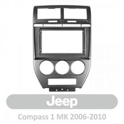 Штатна магнітола AMS T1010 3+32 Gb Jeep Compass 1 MK 2006-2010 10″