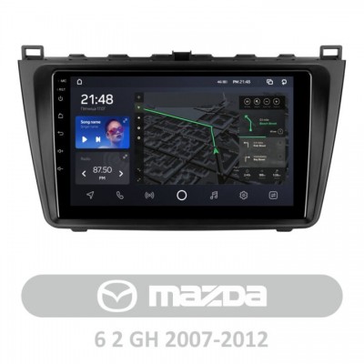 Штатна магнітола AMS T910 3+32 Gb Mazda 6 2 GH 2007-2012 9″