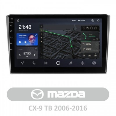 Штатна магнітола AMS T1010 3+32 Gb Mazda CX-9 TB 2006-2016 10″