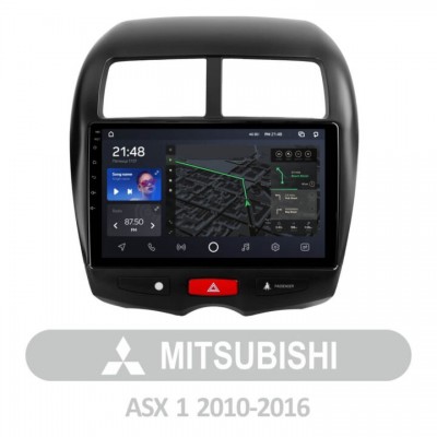 Штатна магнітола AMS T1010 3+32 Gb Mitsubishi ASX 1 2010-2016 (B) 10″