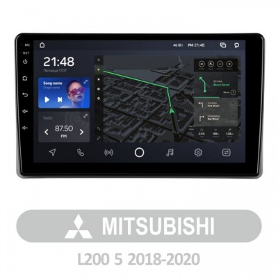 Штатна магнітола AMS T910 3+32 Gb Mitsubishi L200 5 2018-2020 9″