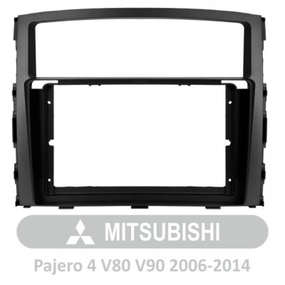 Штатна магнітола AMS T910 3+32 Gb Mitsubishi Pajero 4 V80 V90 2006-2014 (B) 9″