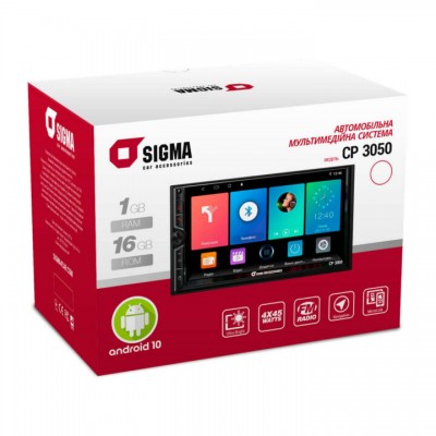 Автомагнітола 2Din Sigma CP-3050 GPS Wi-Fi Bluetooth