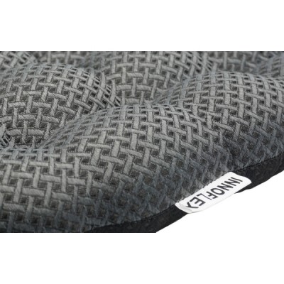 Автомобільна подушка (40х40 см, чорна/сіра)