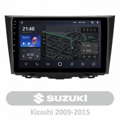 Штатна магнітола AMS T910 3+32 Gb Suzuki Kizashi 2009-2015 9″