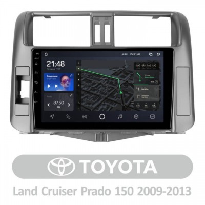 Штатна магнітола AMS T910 Toyota Land Cruiser Prado 150 2009-2013 (A) AMS T910 3+32 Gb 9″