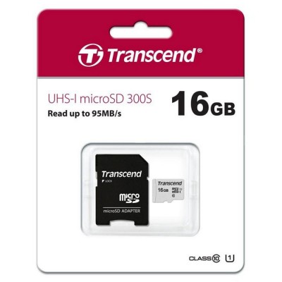 Карта пам’яті Transcend micro SDHC 16GB Class 10